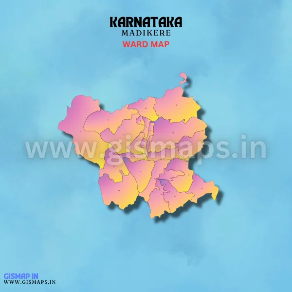 Madikere Ward Map (Karnataka)